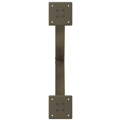 Gambe Tavolino Caffè a X 2 pz Naturale 50x(42-43) cm Acciaio - homemem39