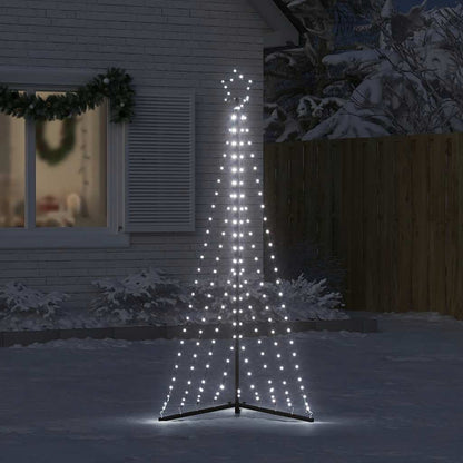 Albero di Natale a LED 339 LED Bianco Freddo 182 cm