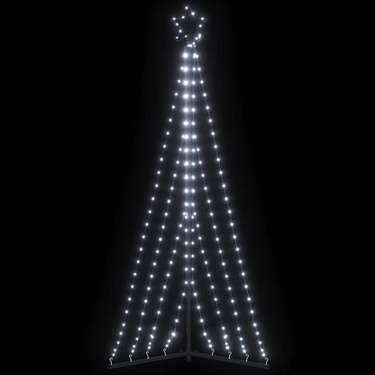 Albero di Natale a LED 339 LED Bianco Freddo 182 cm