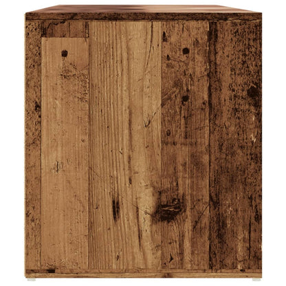 Mobile Angolare Legno Antico 160x40x45 cm in Truciolato