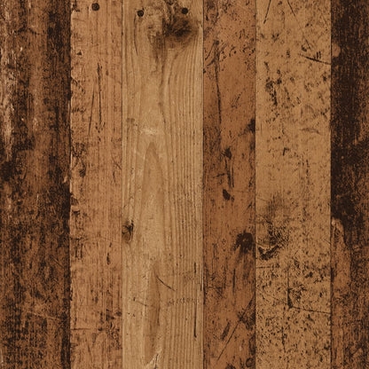 Mobile Angolare Legno Antico 200x40x45 cm in Truciolato