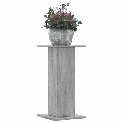 Supporti per Piante 2 pz Grigio Sonoma 30x30x60cm in Truciolato