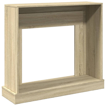 Cornice per Camino Rovere Sonoma 100x30x87,5 cm in Truciolato