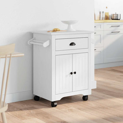 Carrello da Cucina BODO Bianco 72x45x80 cm