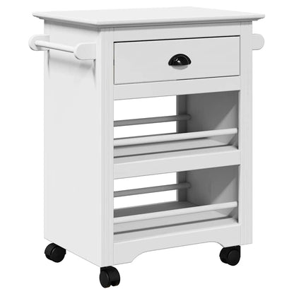 Carrello da Cucina BODO Bianco 67,5x45x80 cm