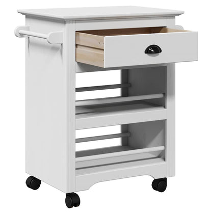 Carrello da Cucina BODO Bianco 67,5x45x80 cm