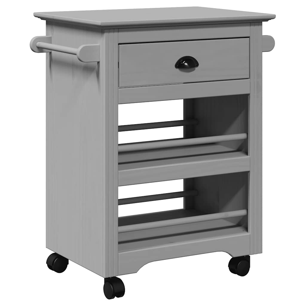 Carrello da Cucina BODO Grigio 67,5x45x80 cm