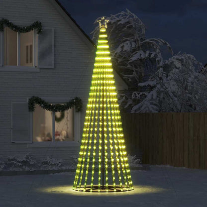 Albero di Natale a LED 1028 LED Bianco Caldo 403 cm