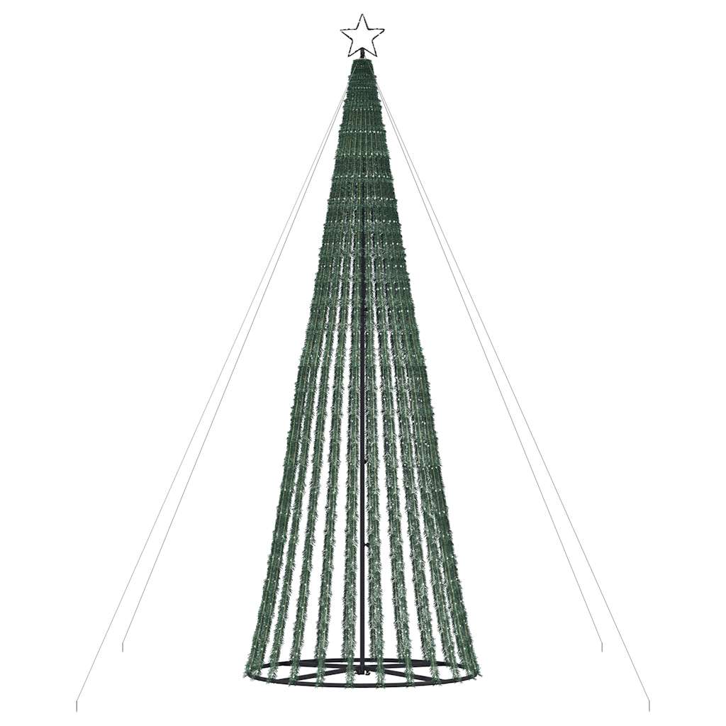 Albero di Natale a LED 1028 LED Bianco Caldo 403 cm