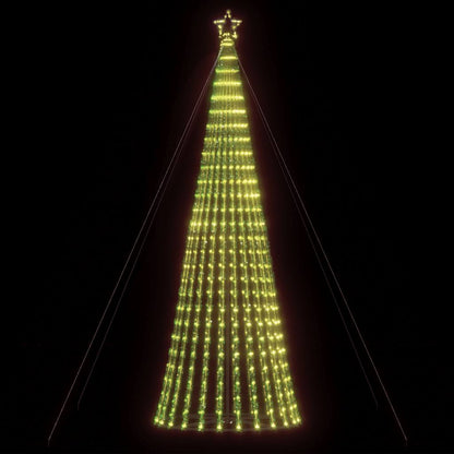 Albero di Natale a LED 1028 LED Bianco Caldo 403 cm