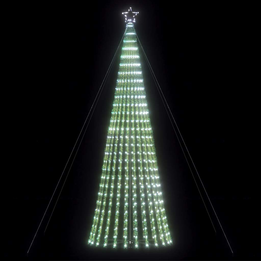 Albero di Natale a LED 1028 LED Bianco Freddo 403 cm