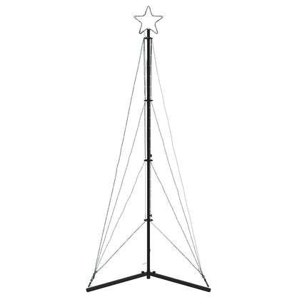 Albero di Natale a LED 363 LED Bianco Freddo 182 cm