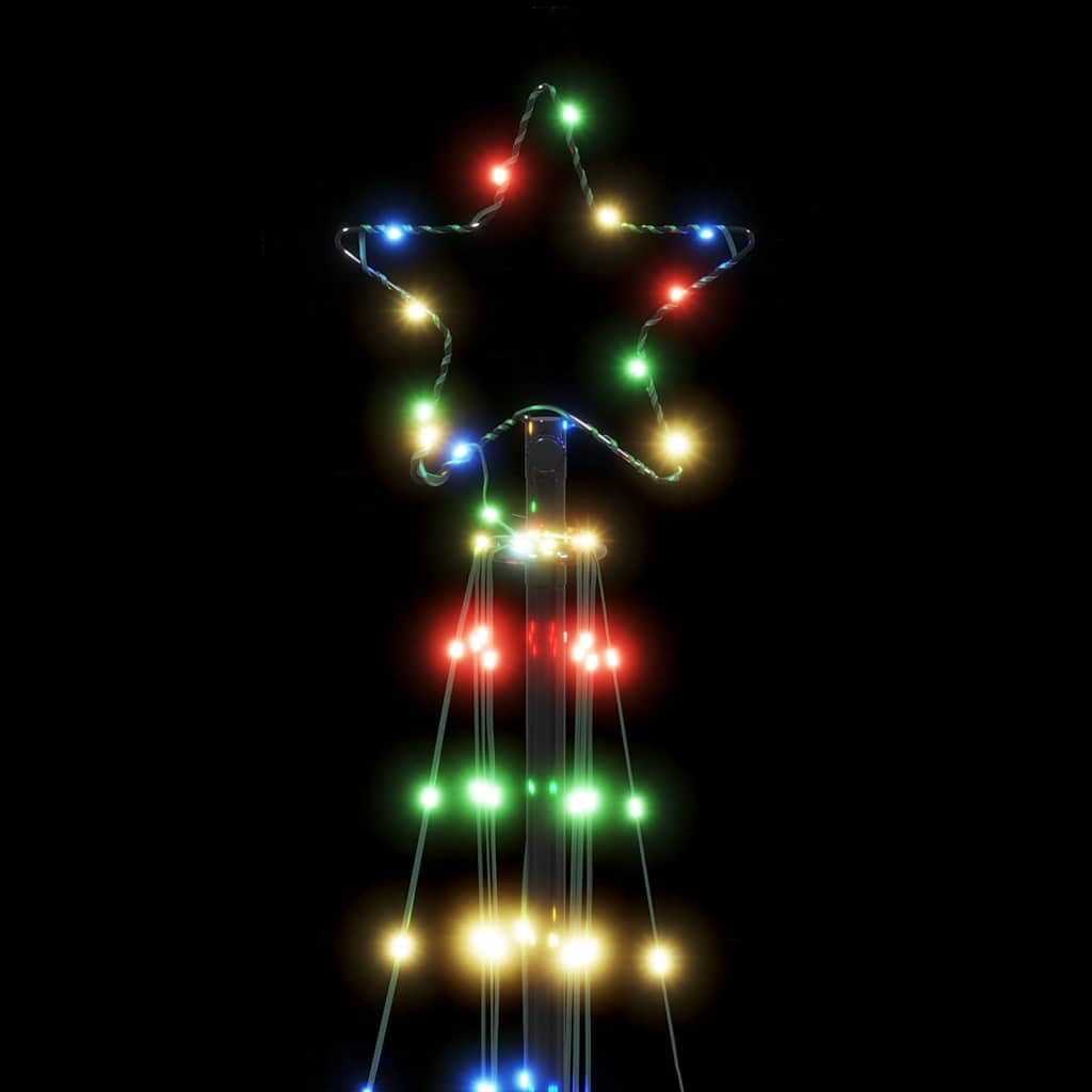 Albero di Natale a LED 363 LED Colorato 182 cm