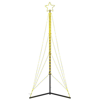 Albero di Natale a LED 483 LED Bianco Caldo 240 cm