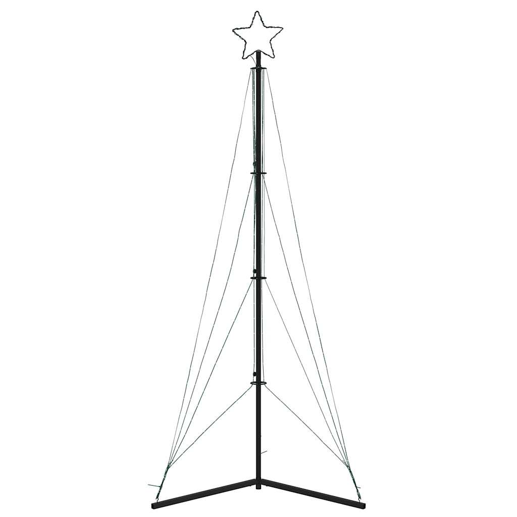 Albero di Natale a LED 483 LED Bianco Freddo 240 cm