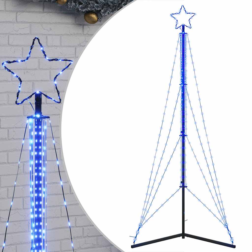 Albero di Natale a LED 483 LED Blu 240 cm