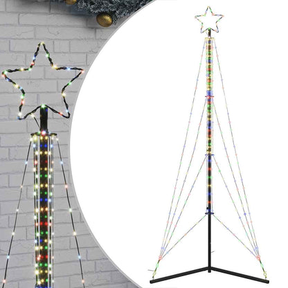 Albero di Natale a LED 483 LED Colorato 240 cm