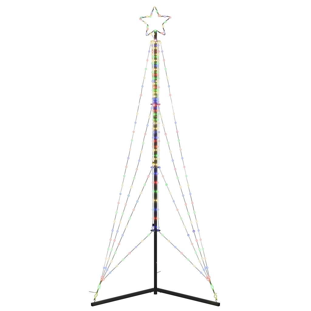 Albero di Natale a LED 483 LED Colorato 240 cm