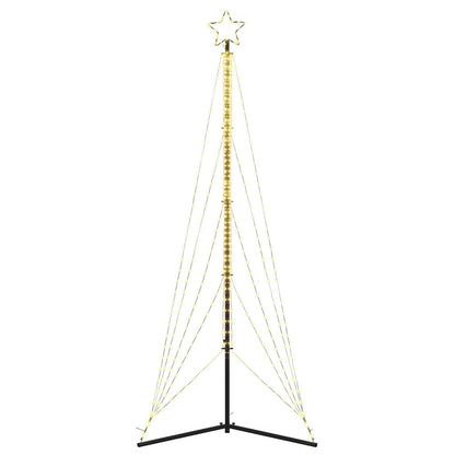 Albero di Natale a LED 525 LED Bianco Caldo 302 cm