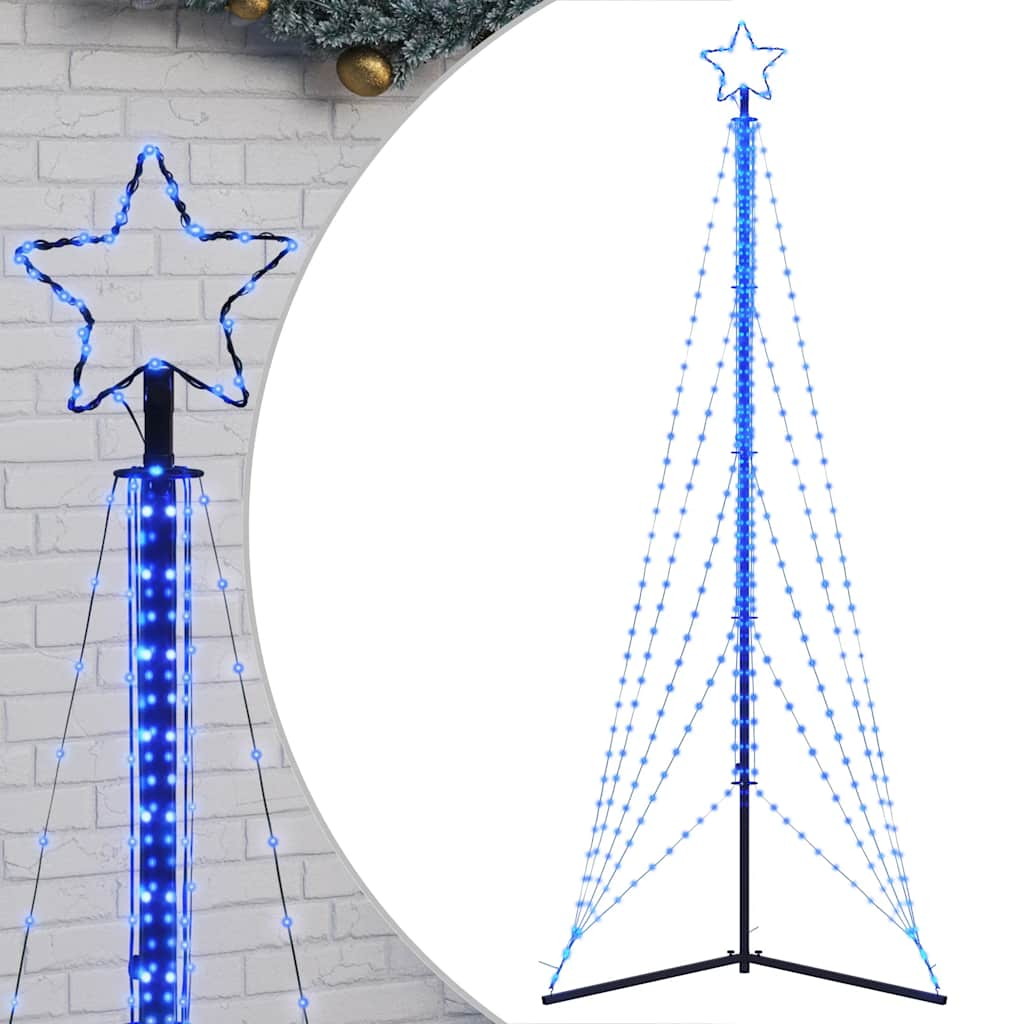 Albero di Natale a LED 525 LED Blu 302 cm - homemem39