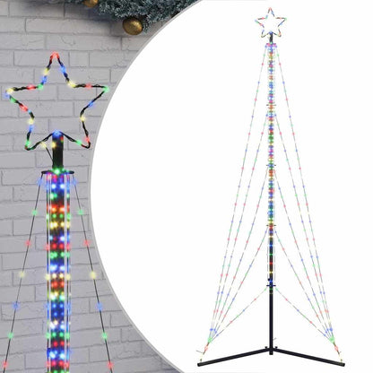 Albero di Natale a LED 525 LED Colorato 302 cm