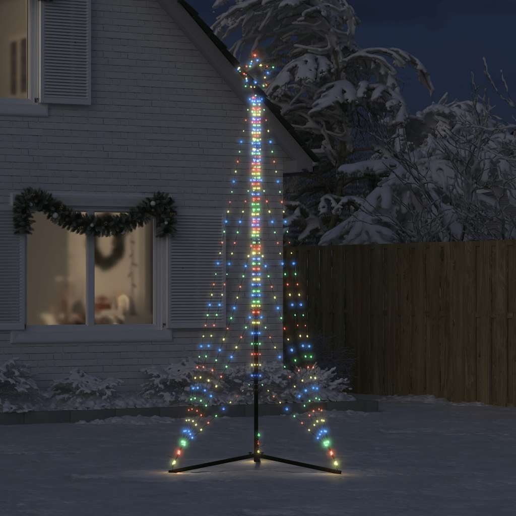 Albero di Natale a LED 525 LED Colorato 302 cm