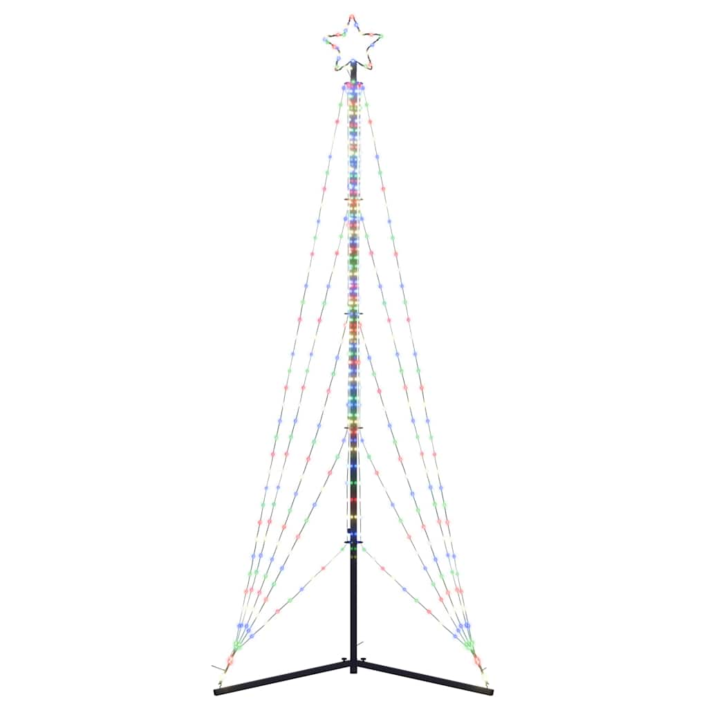 Albero di Natale a LED 525 LED Colorato 302 cm