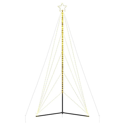 Albero di Natale a LED 615 LED Bianco Caldo 404,5 cm