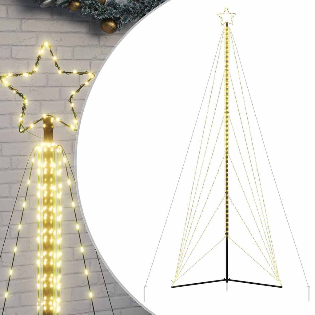 Albero di Natale a LED 861 LED Bianco Caldo 478 cm