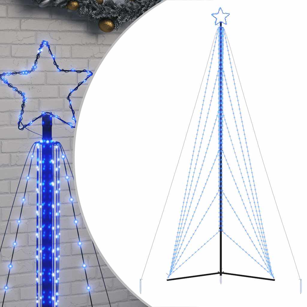 Albero di Natale a LED 861 LED Blu 478 cm - homemem39