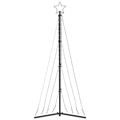 Albero di Natale a LED 339 LED Bianco Caldo 187 cm