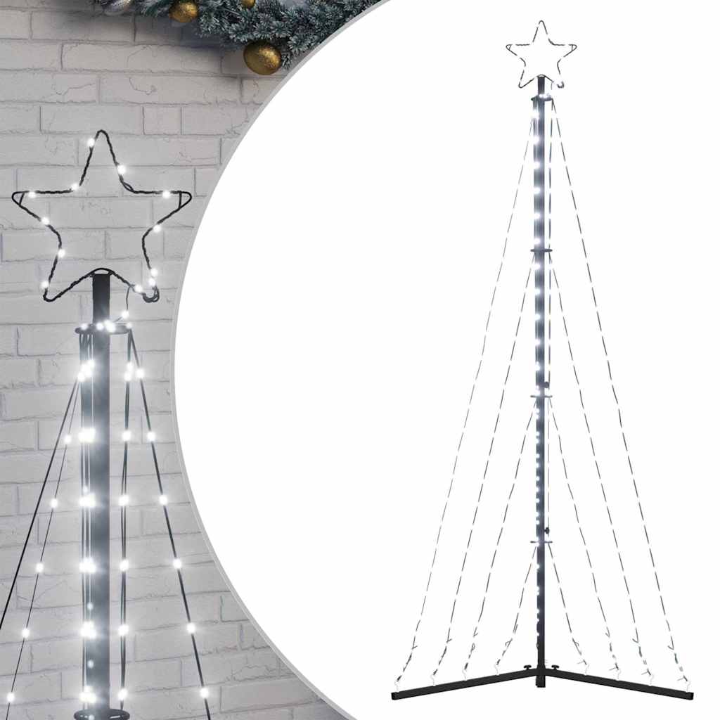 Albero di Natale a LED 339 LED Bianco Freddo 187 cm