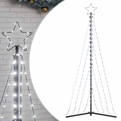 Albero di Natale a LED 339 LED Bianco Freddo 187 cm - homemem39