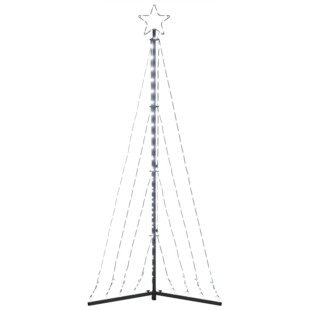 Albero di Natale a LED 339 LED Bianco Freddo 187 cm - homemem39