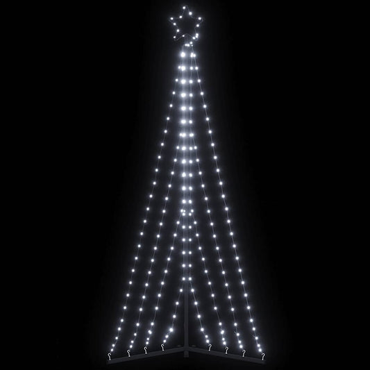 Albero di Natale a LED 339 LED Bianco Freddo 187 cm