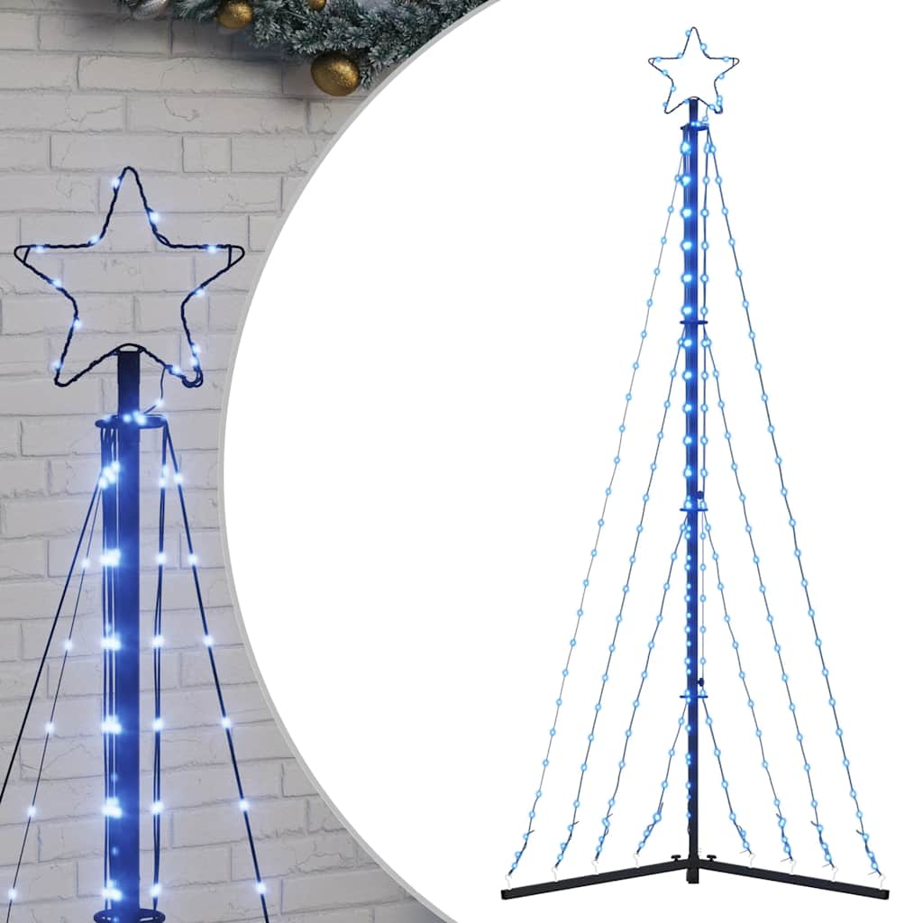 Albero di Natale a LED 339 LED Blu 187 cm - homemem39