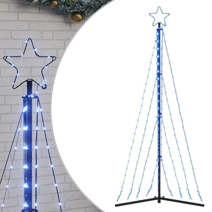 Albero di Natale a LED 339 LED Blu 187 cm