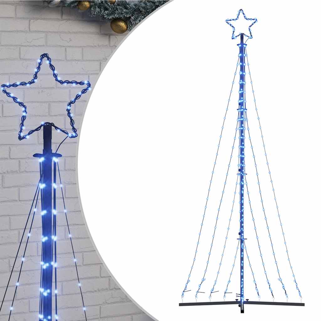 Albero di Natale a LED 447 LED Blu 249 cm - homemem39