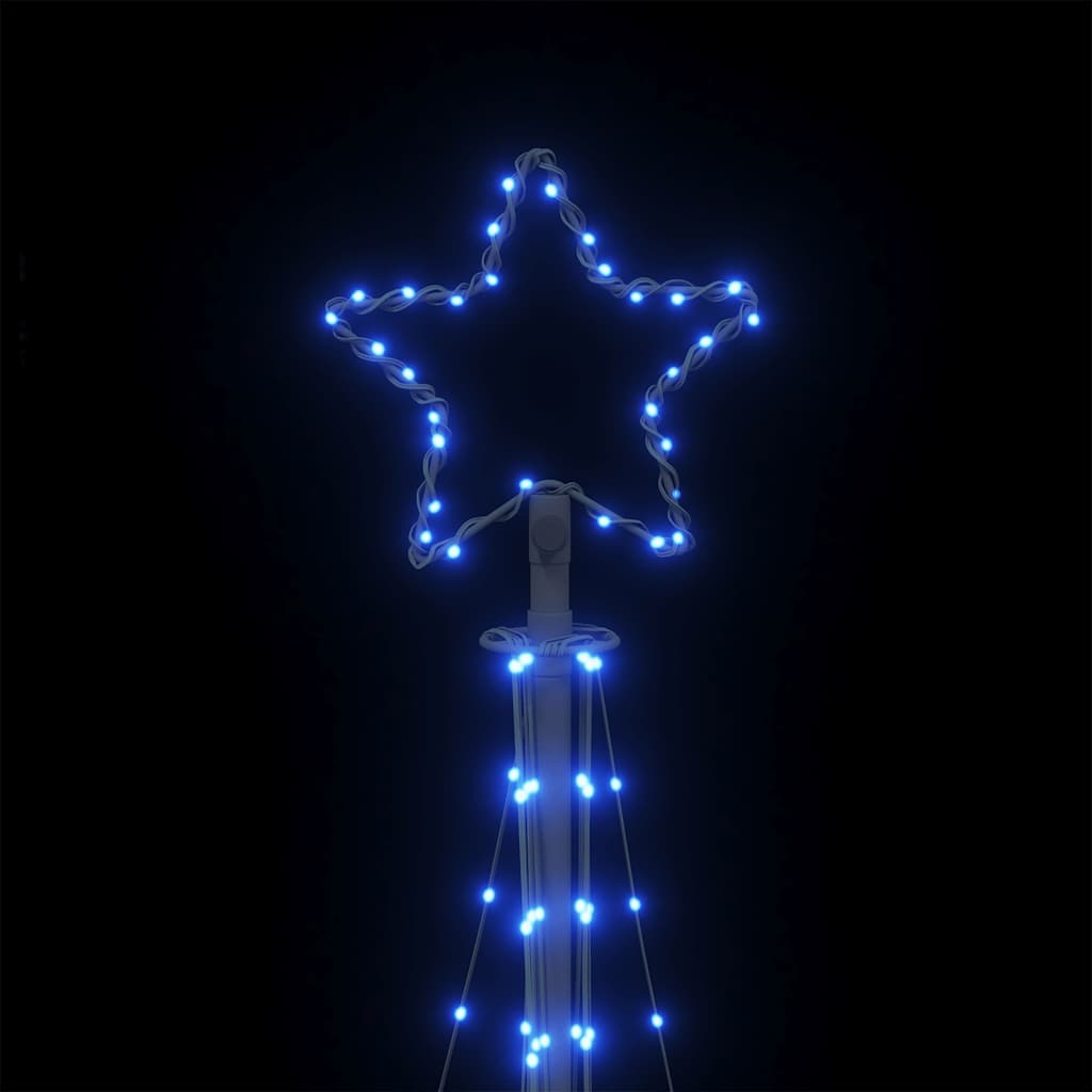 Albero di Natale a LED 447 LED Blu 249 cm