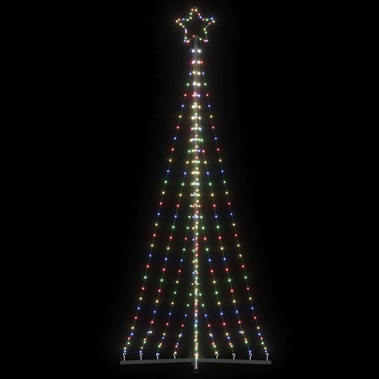 Albero di Natale a LED 447 LED Colorato 249 cm