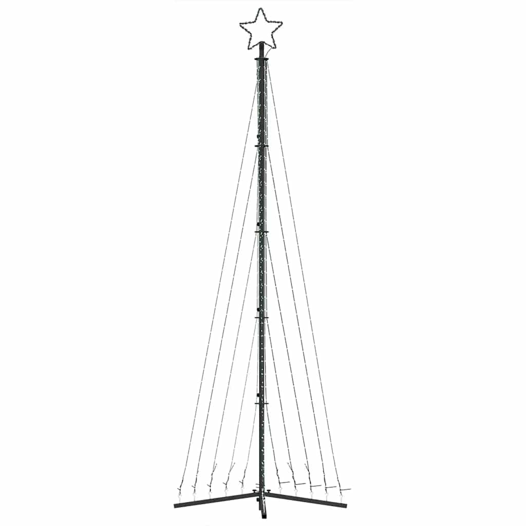 Albero di Natale a LED 495 LED Bianco Caldo 300,5 cm