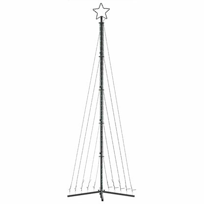 Albero di Natale a LED 495 LED Bianco Caldo 300,5 cm