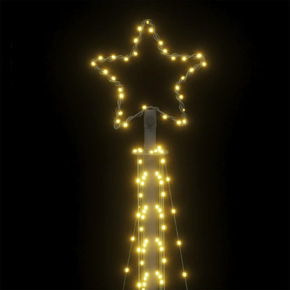 Albero di Natale a LED 495 LED Bianco Caldo 300,5 cm