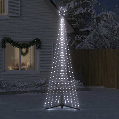 Albero di Natale a LED 495 LED Bianco Freddo 300,5 cm