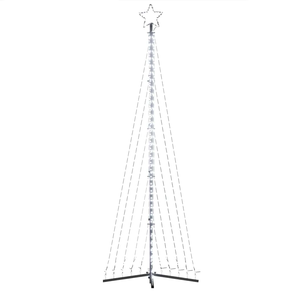 Albero di Natale a LED 495 LED Bianco Freddo 300,5 cm