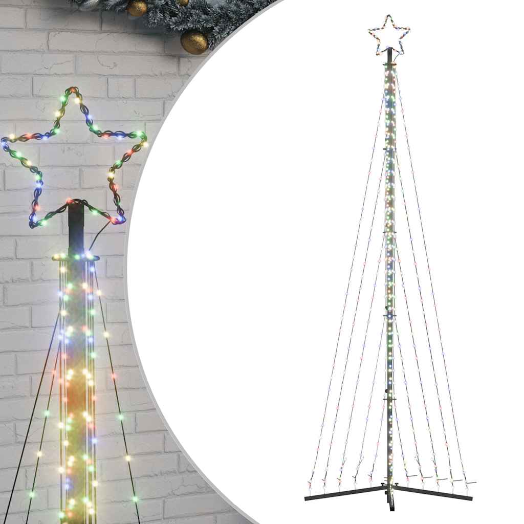 Albero di Natale a LED 495 LED Colorati 300,5 cm - homemem39