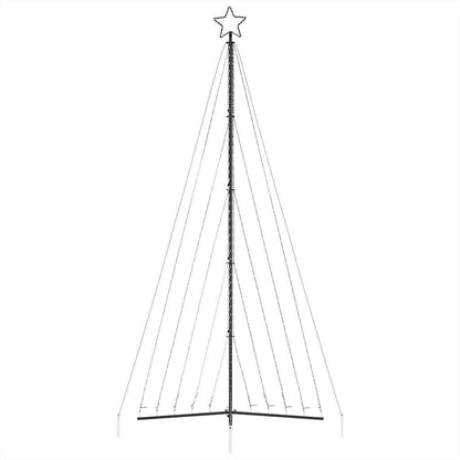 Albero di Natale a LED 570 LED Bianco Caldo 399 cm