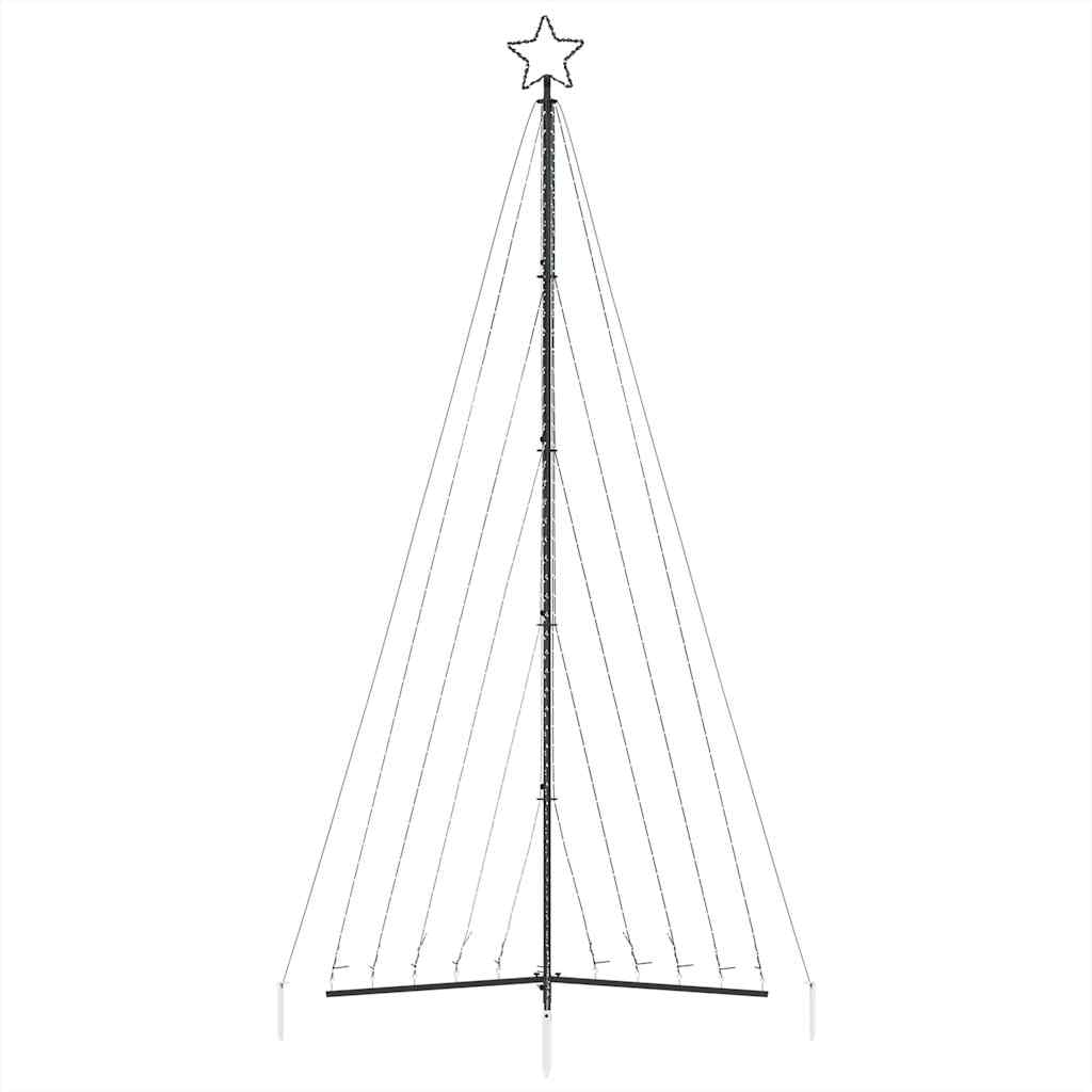 Albero di Natale a LED 570 LED Bianco Freddo 399 cm