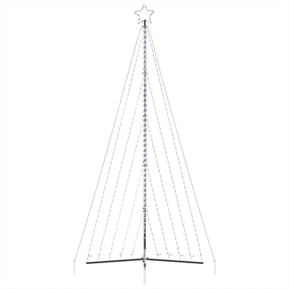 Albero di Natale a LED 570 LED Bianco Freddo 399 cm