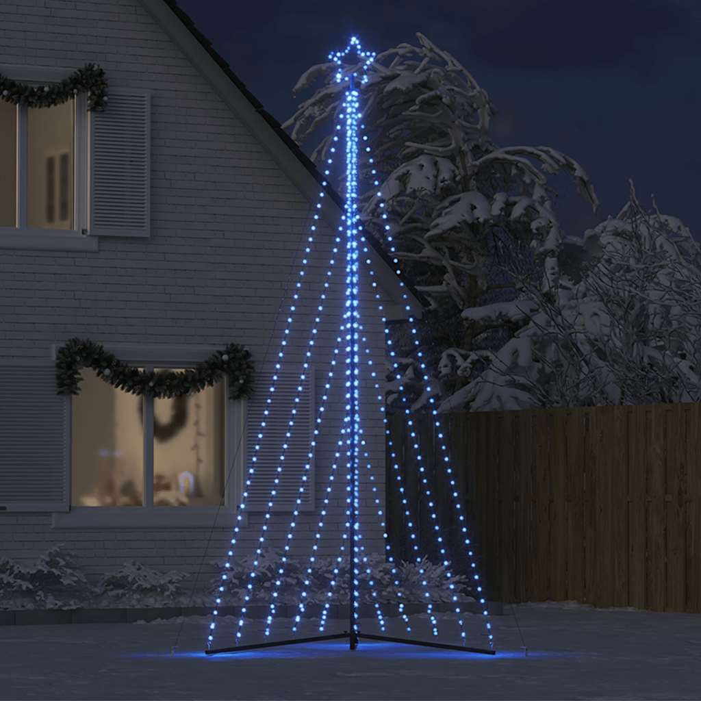 Albero di Natale a LED 570 LED Blu 399 cm - homemem39